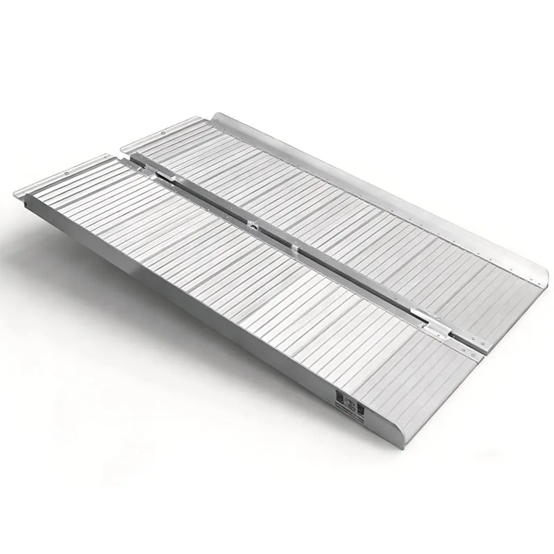 व्हॅनसाठी फोल्ड करण्यायोग्य फ्लॅट रॅम्प